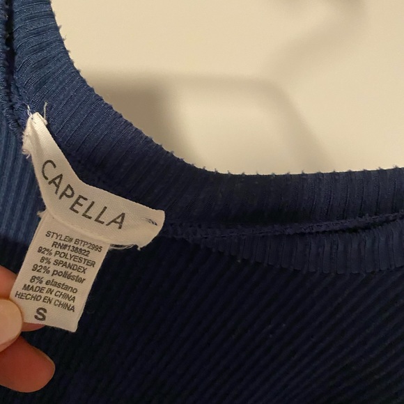 NWOT Ribbed Top & Shorts Pajama Set - Picture 7 of 7